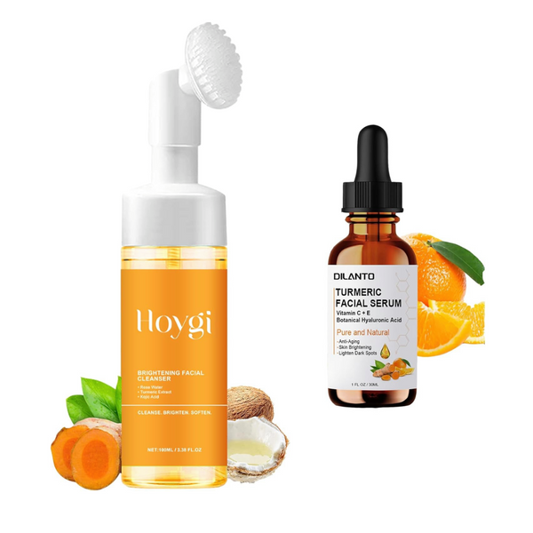 Limpiador Facial de Cúrcuma – Limpieza Profunda e Iluminación Natural